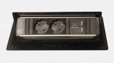 Bachmann CONI Einbaumodul 2x Leistung 2x USB Ladegerät  BM-CONI-KORT-02 0