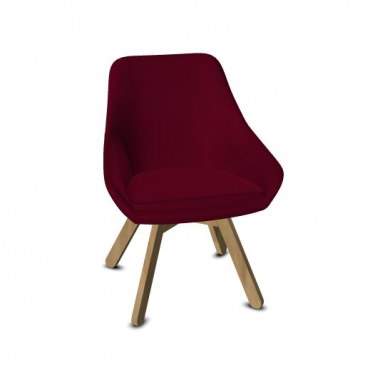 Viasit Calyx Lounge Chair Gestell Eiche  903.0000 0